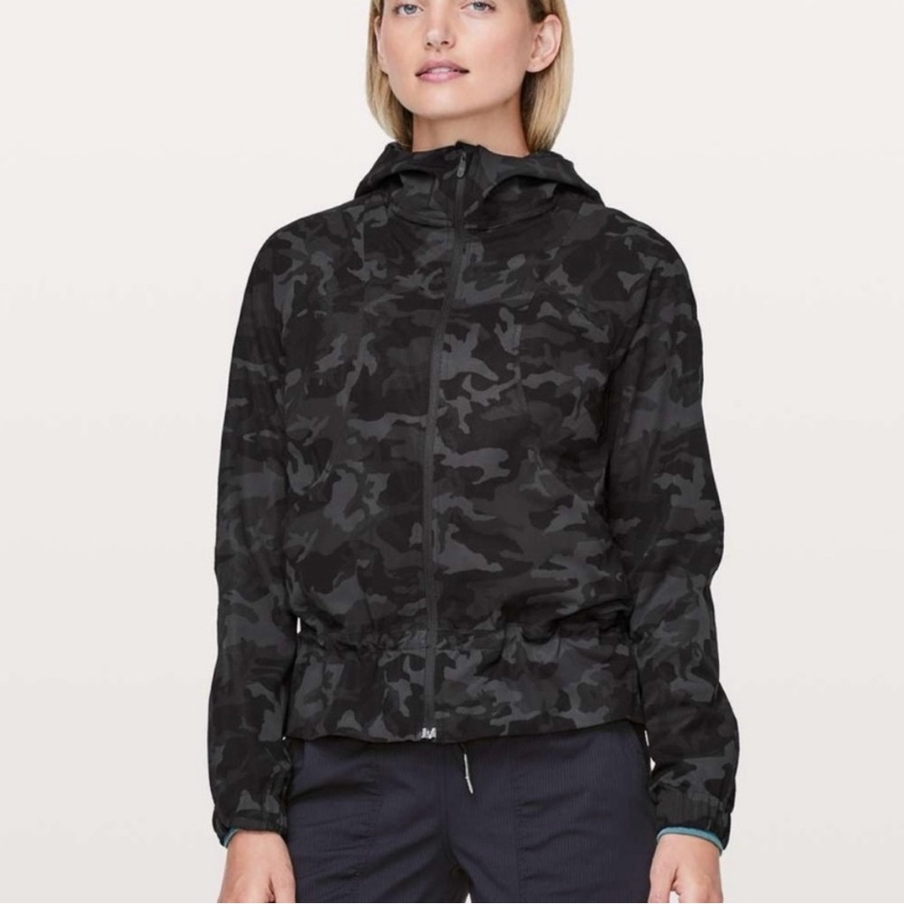 Lululemon Pack It Up Camo Jacket